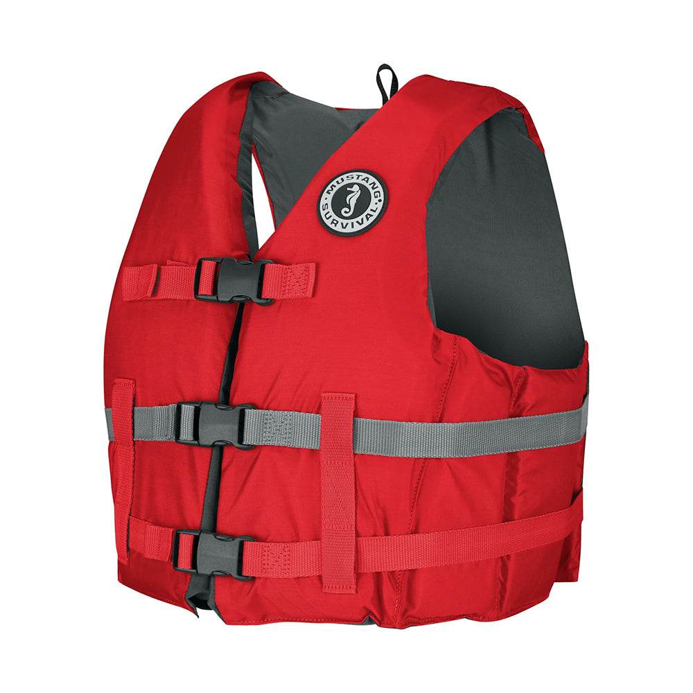 Suncoast Marine and Auto offers Mustang Livery Foam Vest - XS/S - Red [MV7010-4-XS/S]