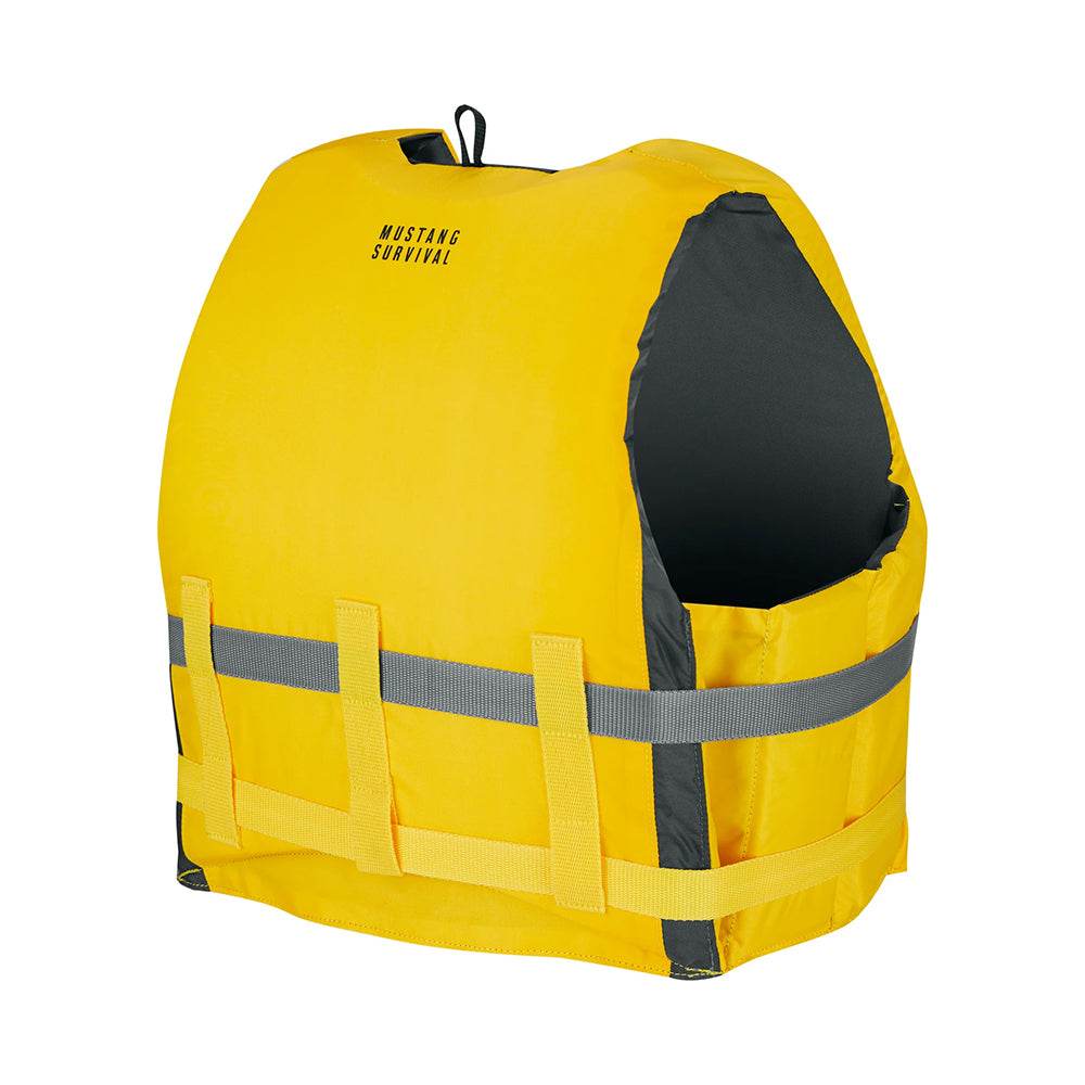 Mustang Livery Foam Vest - XS/S - Yellow [MV7010-25-XS/S] - Suncoast Marine & Auto Supply 