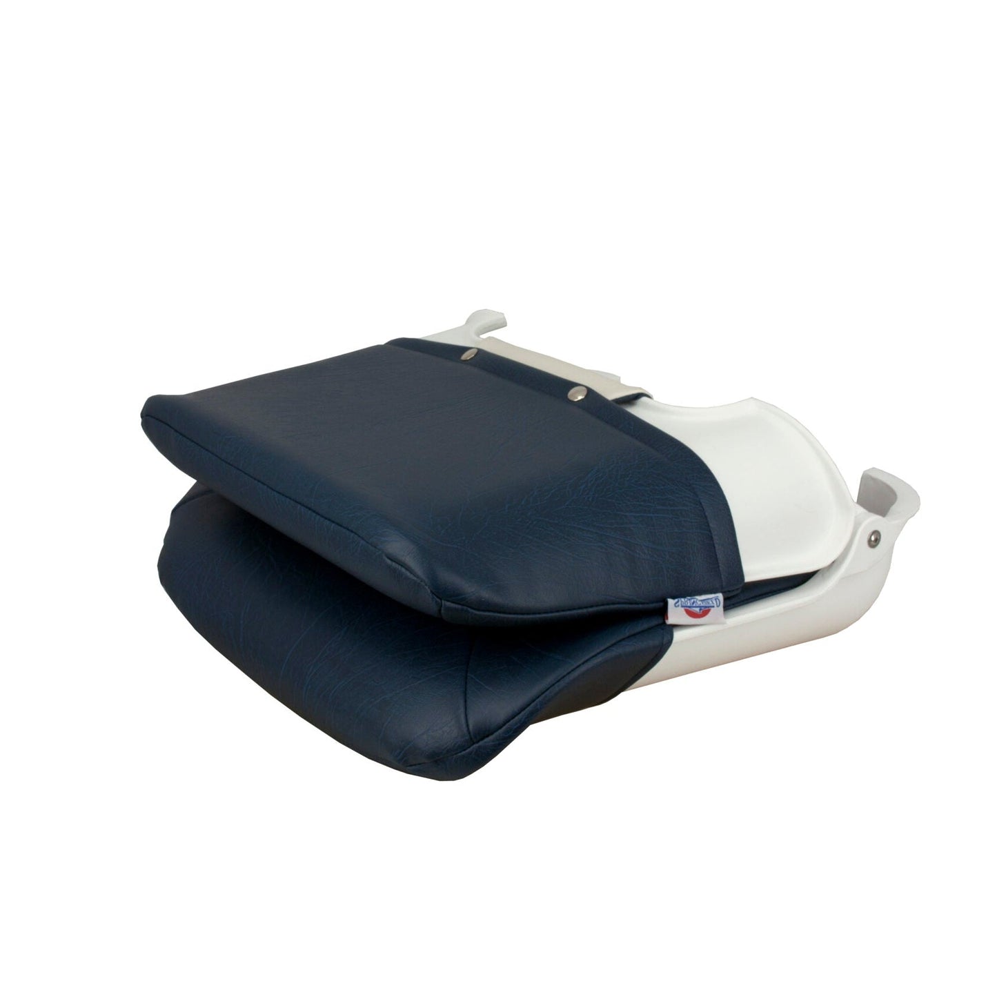 Suncoast Marine and Auto offers Springfield Skipper Standard Seat Fold Down - White/Blue [1061016]