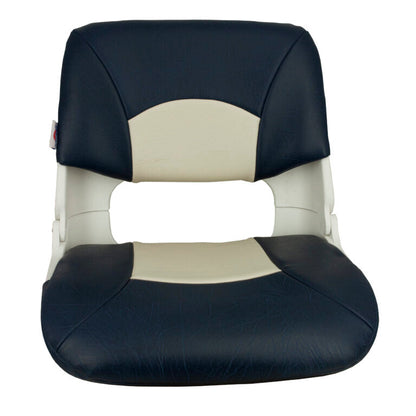 Suncoast Marine and Auto offers Springfield Skipper Standard Seat Fold Down - White/Blue [1061016]