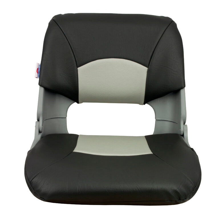 Suncoast Marine and Auto offers Springfield Skipper Standard Folding Seat - Grey/Charcoal [1061017]