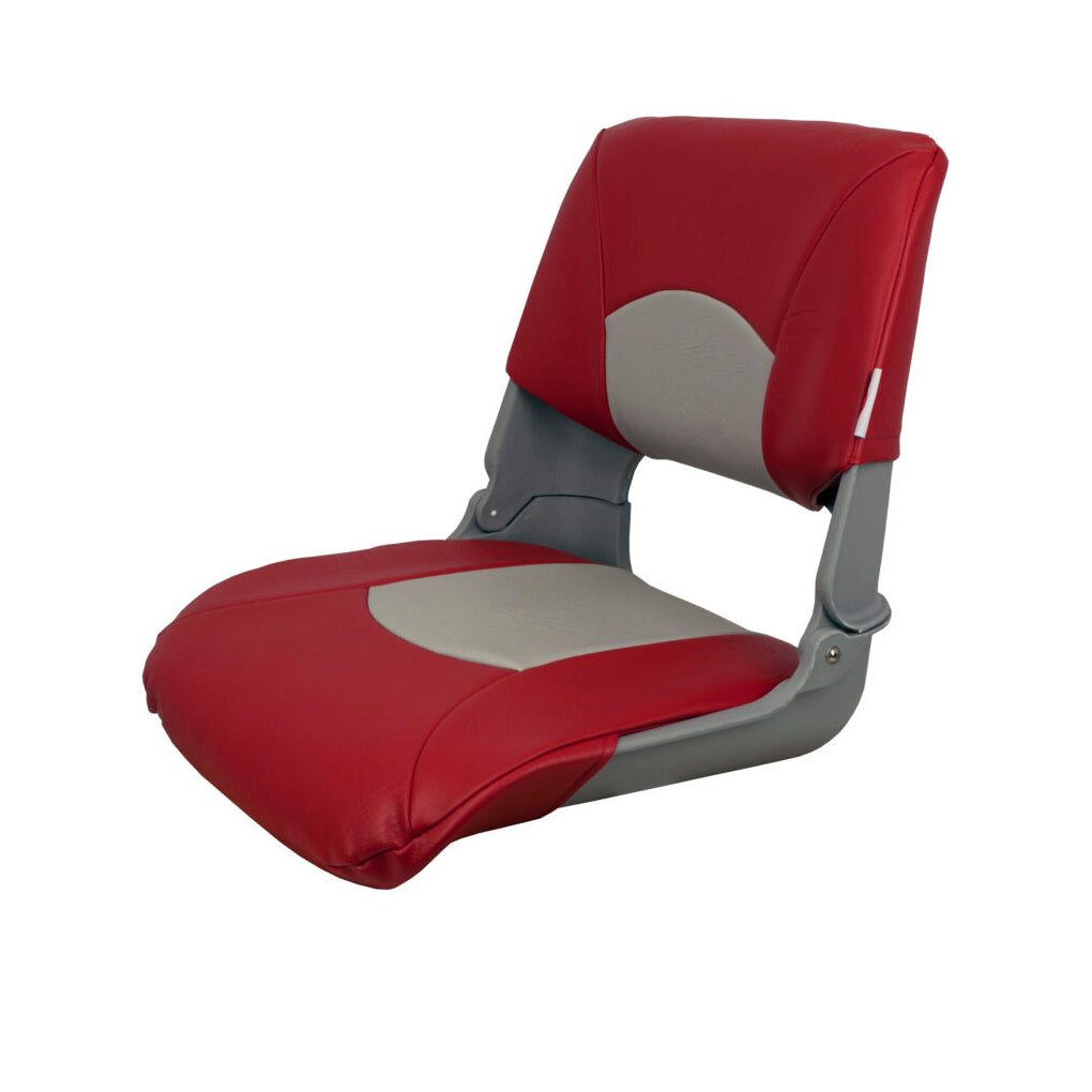 Suncoast Marine and Auto offers Springfield Skipper Standard Seat Fold Down - Grey/Red [1061018]