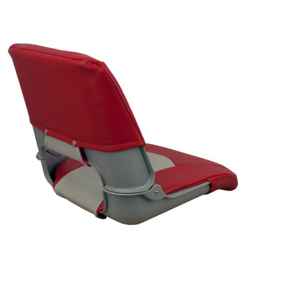 Suncoast Marine and Auto offers Springfield Skipper Standard Seat Fold Down - Grey/Red [1061018]