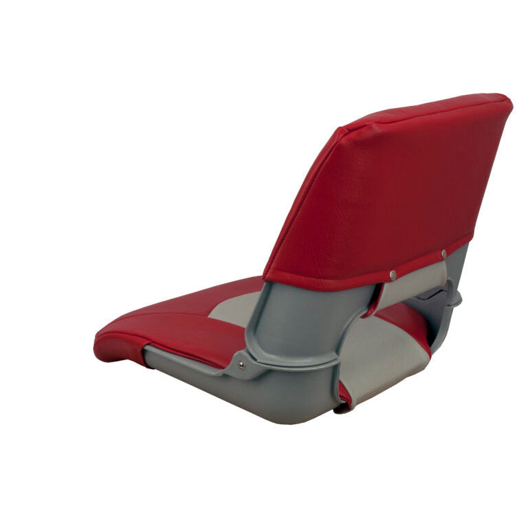 Suncoast Marine and Auto offers Springfield Skipper Standard Seat Fold Down - Grey/Red [1061018]