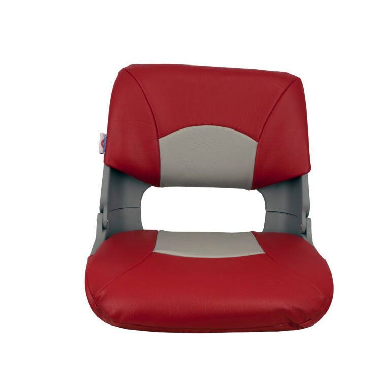 Suncoast Marine and Auto offers Springfield Skipper Standard Seat Fold Down - Grey/Red [1061018]