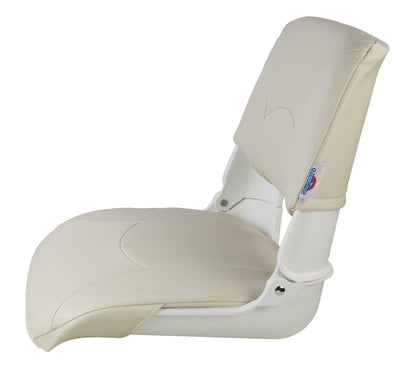 Suncoast Marine and Auto offers SPRINGFIELD Skipper Folding Seat, White Upholstery With White Shell (1061025)