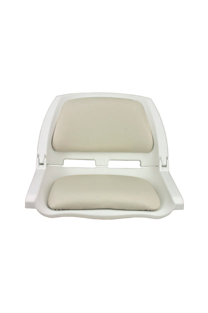 Suncoast Marine and Auto offers SPRINGFIELD Traveler Folding Seat, White Upholstery With White Shell (1061104-C)