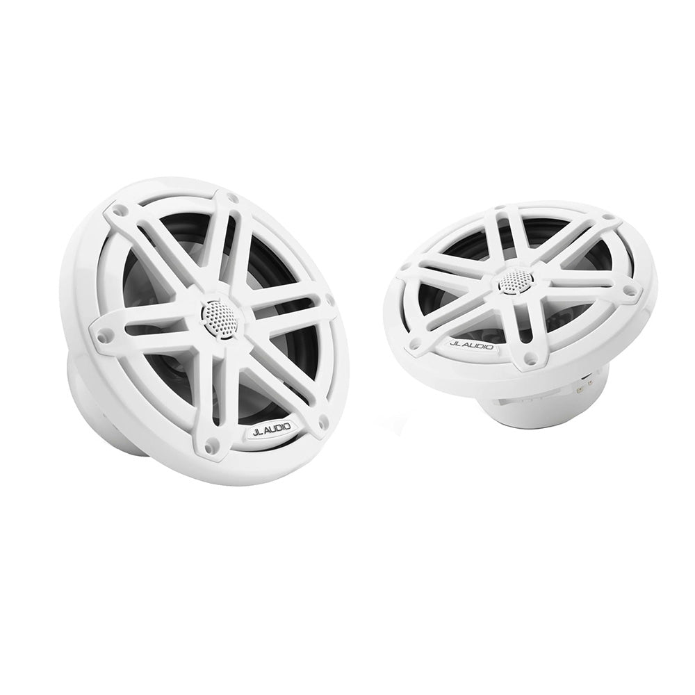 Suncoast Marine Supply offers JL Audio M3-650X-S-Gw Marine Coaxial Speakers 6.5" M3 Series with White Sport Grille