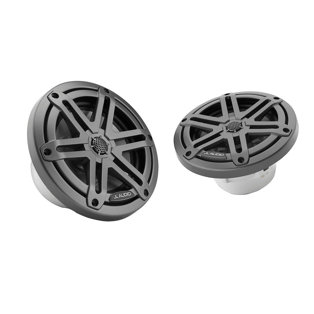 Suncoast Marine Supply offers JL Audio M3-650X-S-Gm 6.5" Marine Coaxial Speakers M3 Series with Gray Sport Grille