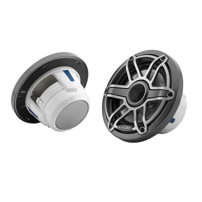 Suncoast Marine and Auto offers JL Audio M6 Marine Speakers 6.5" with Titanium Sport Grille (M6-650X-S-GmTi)
