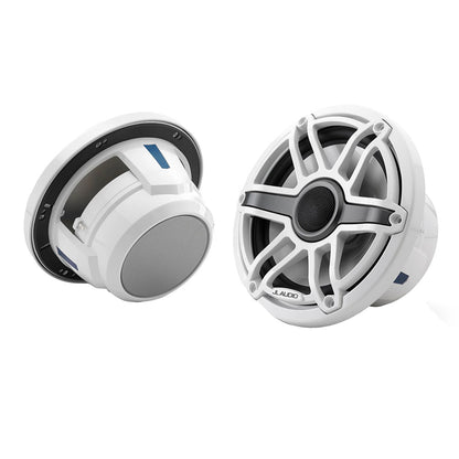 Suncoast Marine and Auto offers JL Audio M6 Marine Speakers 7.7" with White Sport Grille (M6-770X-S-GwGw)