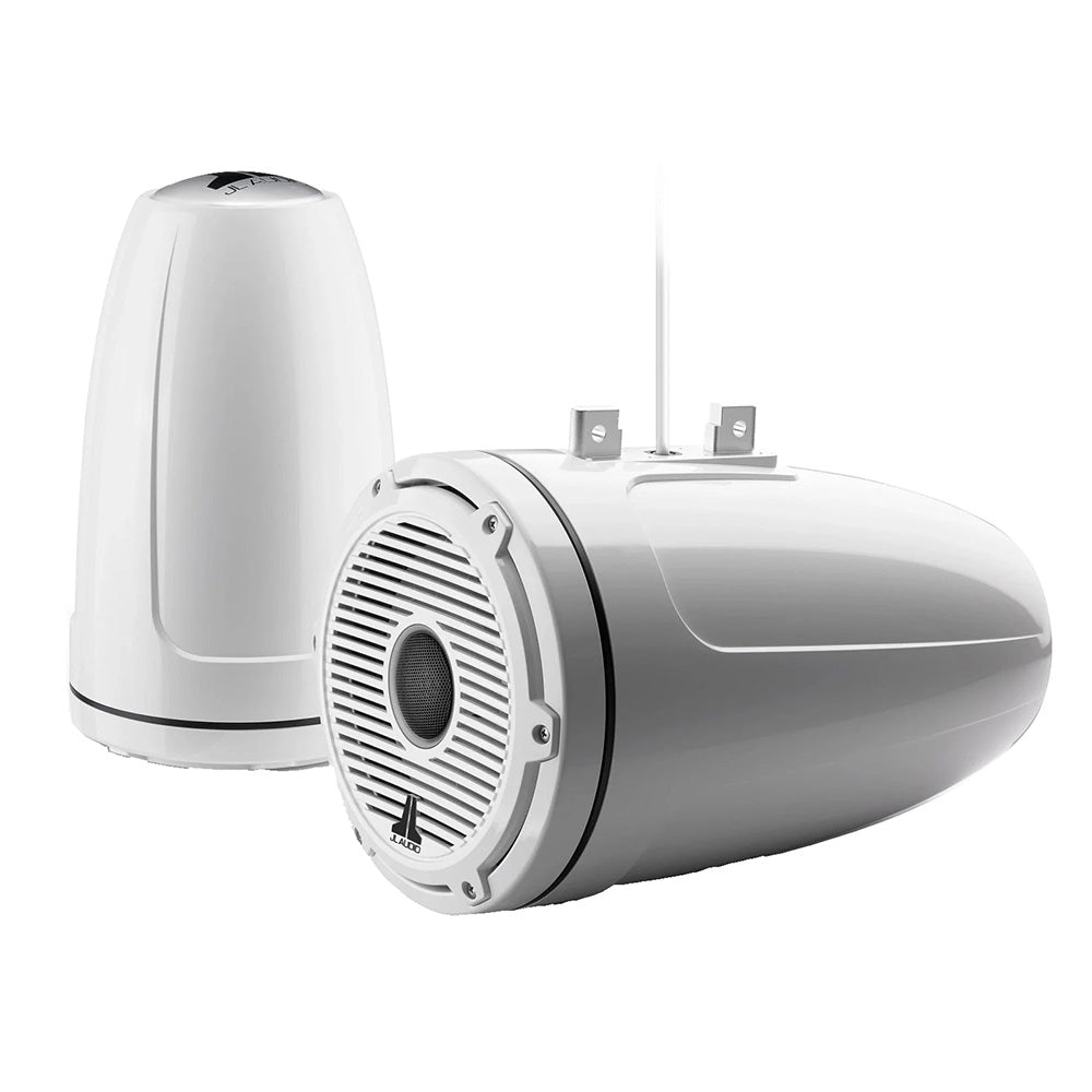 Suncoast Marine Supply offers JL Audio M6-880ETXv3-Gw-C-GwGw 8.8" Tower Coaxial Speakers M6 Series with Gloss White Classic Grille