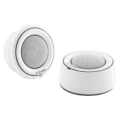 Suncoast Marine and Auto offers JL Audio M6 Marine Component Tweeter 1" with White Mounting Cups and White Trim Ring (M6-100CT-C/S-3Gw)