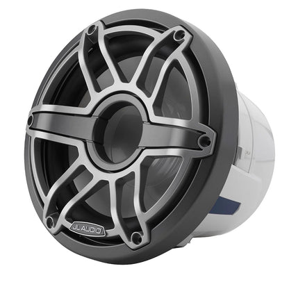 Suncoast Marine and Auto offers JL Audio M6 8" Marine Subwoofer w/Titanium Sport Grille - M6-8IB-S-GmTi-4 [010-03275-00] M6-8IB-S-GmTi-4 8" Marine Subwoofer Driver, Gunmetal & Titanium Sport Grille. Model # 19432590 