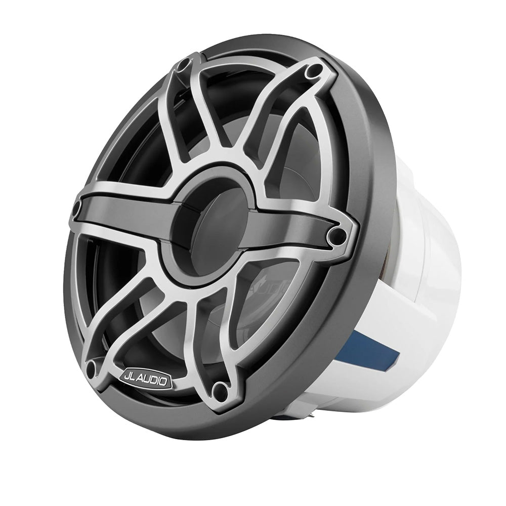Suncoast Marine Supply offers JL Audio M6-10W-S-GmTi-4 10" Marine Subwoofer M6 Series with Titanium Sport Grille