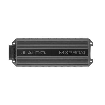 Suncoast Marine and Auto offers JL Audio MX Marine and Powersports Amplifier 4 Channel Full-Range Amp (280 watts) (MX280/4)