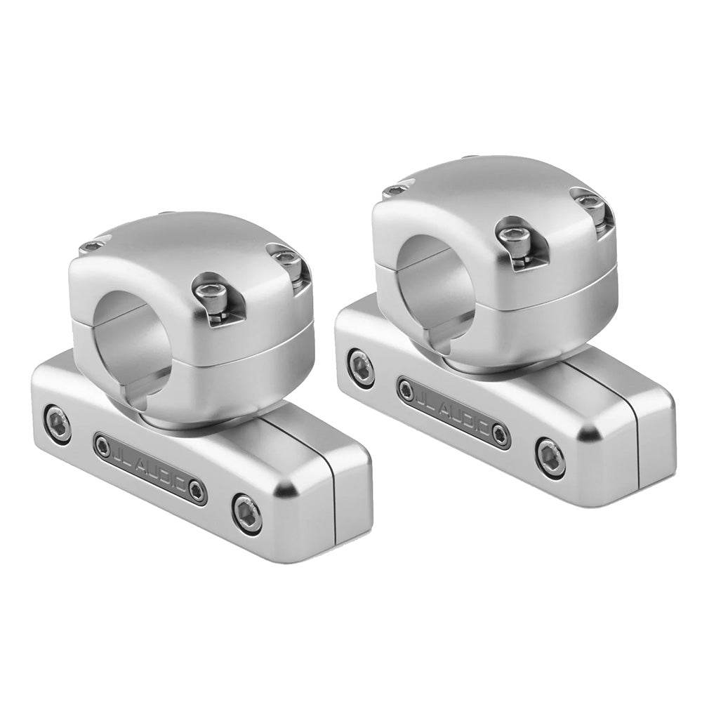 Suncoast Marine and Auto offers JL Audio® Mount Fixture for Enclosed Tower Speaker Swivel Pipe Mounting, 2.5" (M-SWMCPv3-2.500)