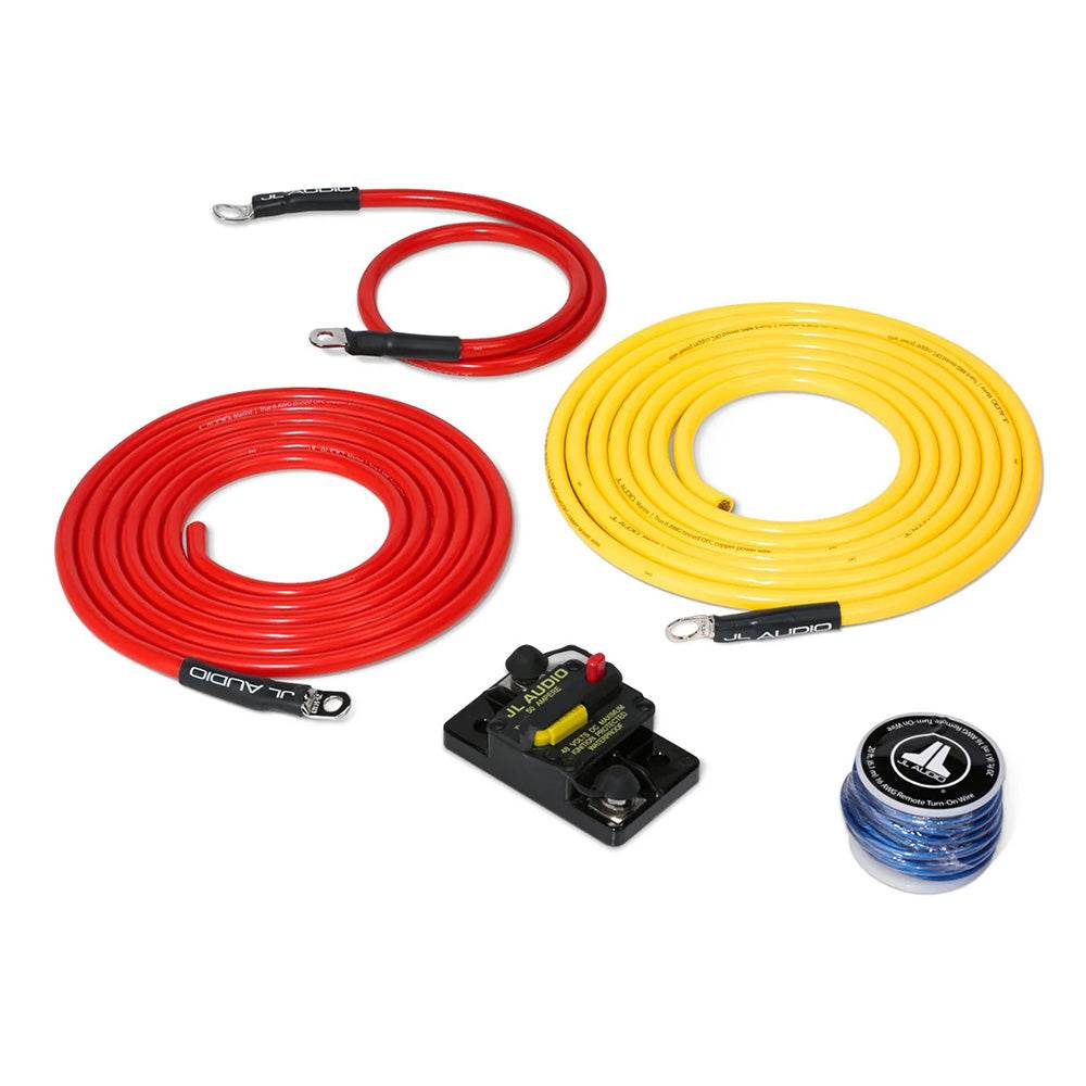 Suncoast Marine Supply offers JL Audio XMD-PCS50A-1-L10 Premium Single Amplifier Power Connection Kit