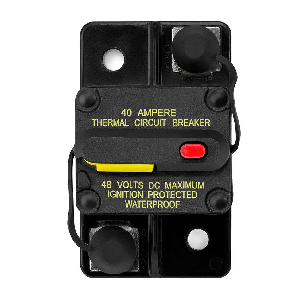 Suncoast Marine and Auto offers JL Audio Waterproof Ignition Protected Circuit Breaker (40 Amp) (XMD-MCB-40)