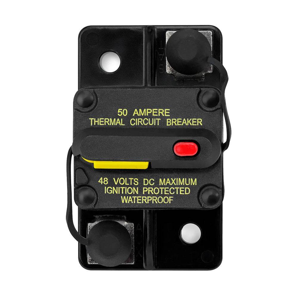 Suncoast Marine and Auto offers JL Audio 50 Amp Resettable Circuit Breaker (XMD-MCB-50)