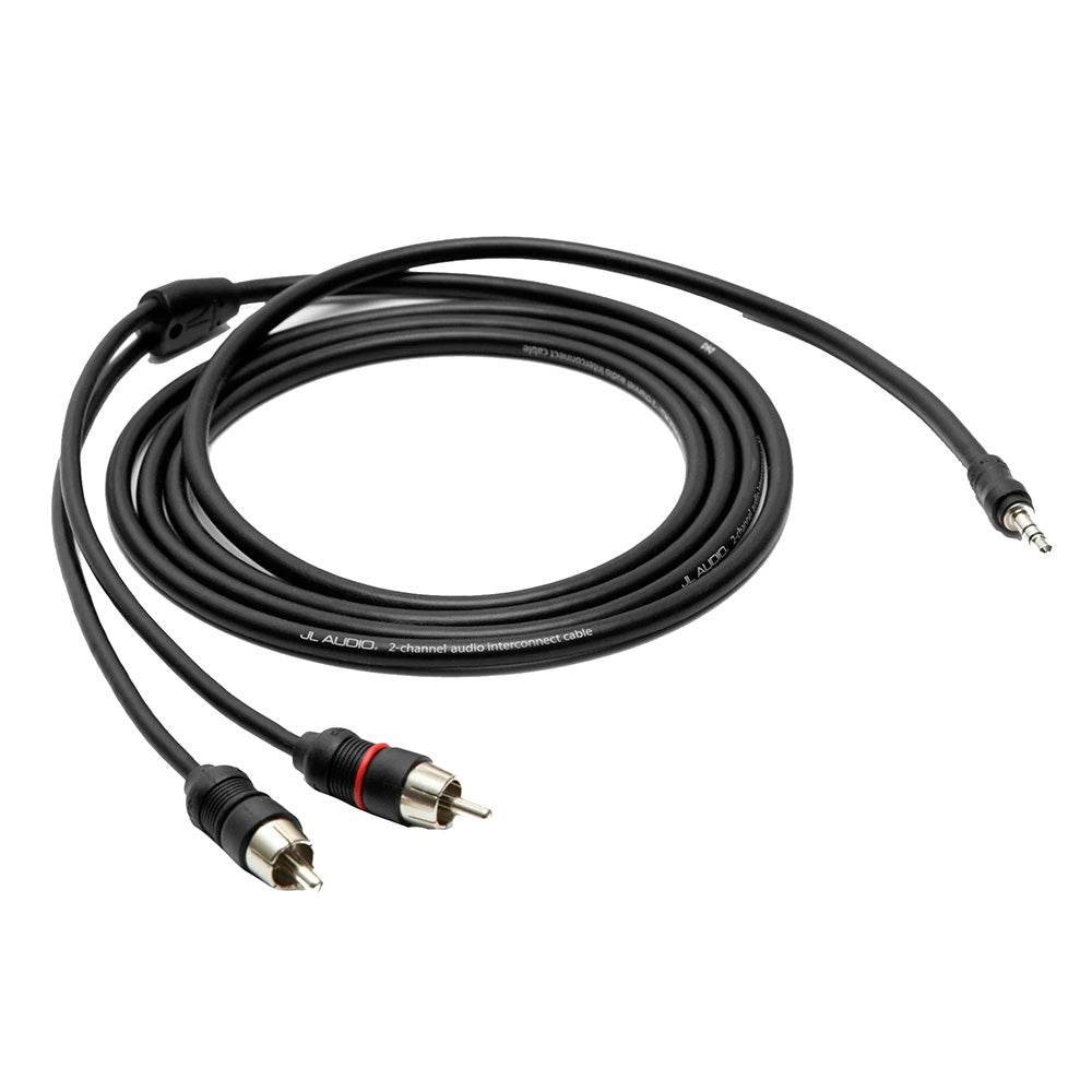 Suncoast Marine and Auto offers JL Audio 2-Channel Mini to RCA Audio Interconnect (XD-MINIRCA-6)