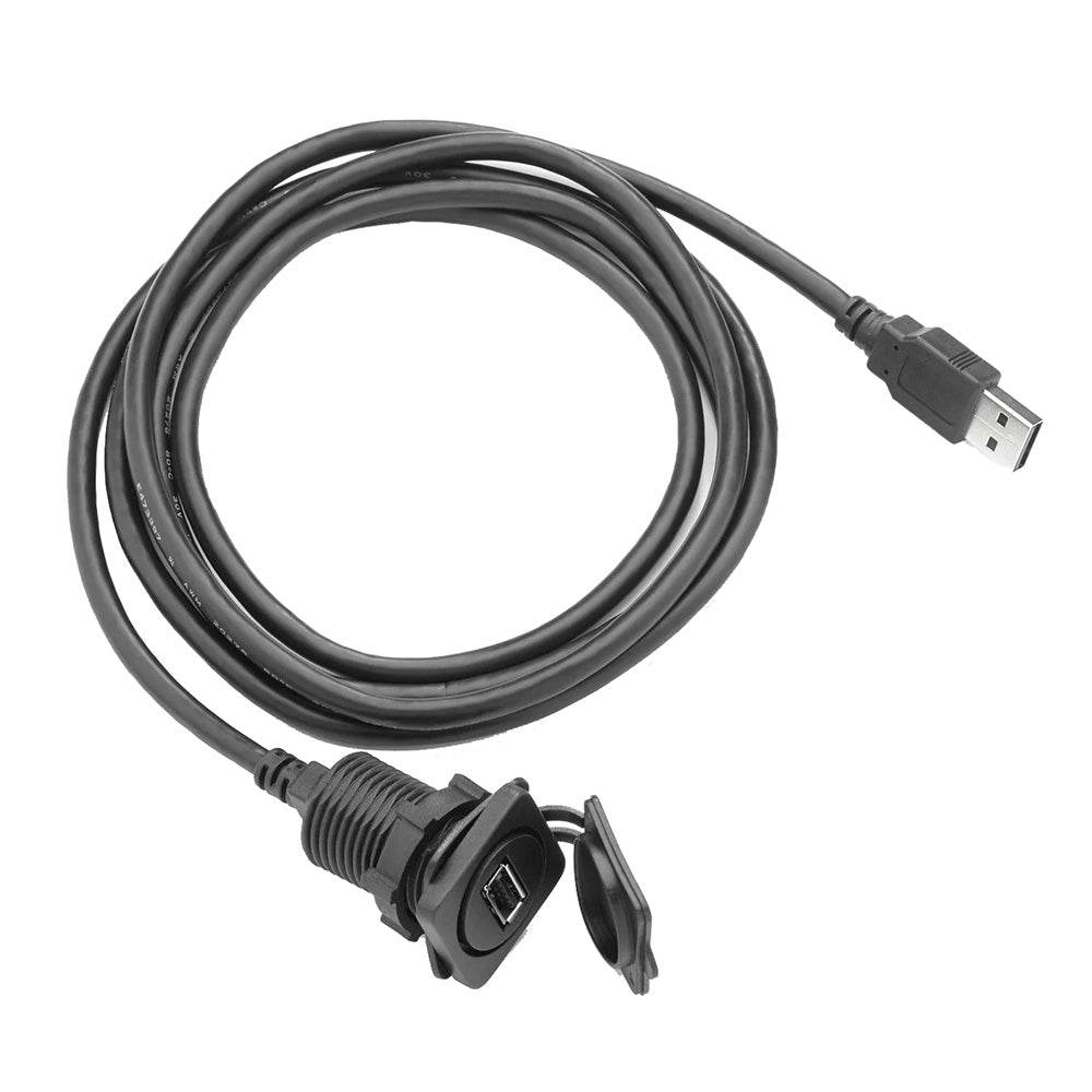 Suncoast Marine and Auto offers JL Audio® Panel-Mount Audio Connector (XMD-USB1X-PNL)