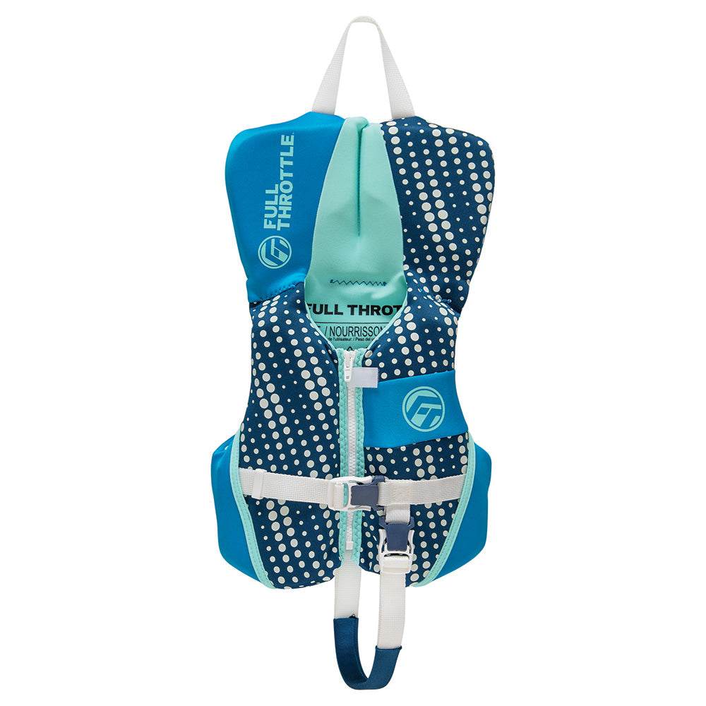 Suncoast Marine and Auto offers Full Throttle Infant Rapid-Dry Flex-Back Life Jacket - Aqua [142200-505-000-25]
