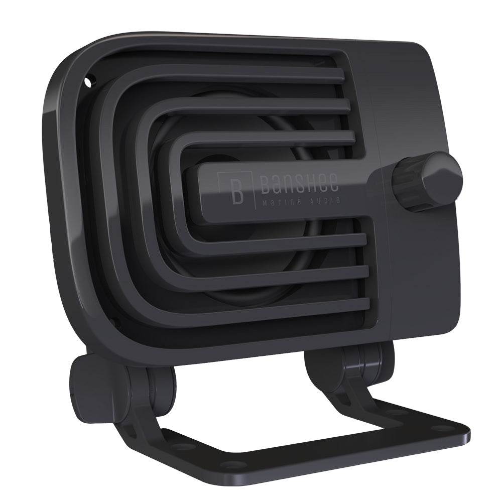 Banshee Marine Active External VHF Speaker - Black [BAR-VA-1B] - Suncoast Marine & Auto Supply 
