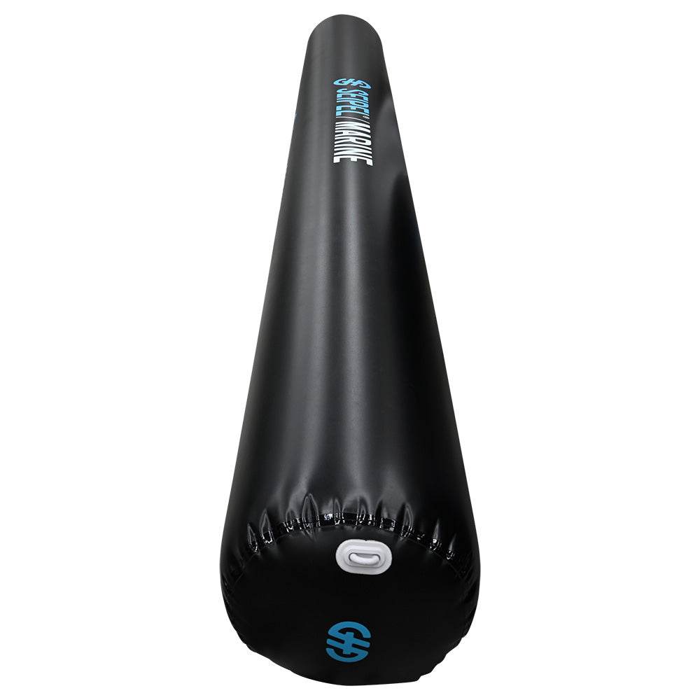 Suncoast Marine and Auto offers Seipel Marine 15' Inflatable Boat Bumper - Black (M4015-BLACK)