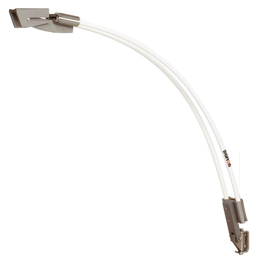 Barton Marine Boomstrut Silver/White f/Boats Up To 20' [44010] - Suncoast Marine & Auto Supply 