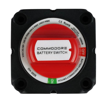 Commodore On/Off Battery Disconnect Switch [CM-202S] - Suncoast Marine & Auto Supply 