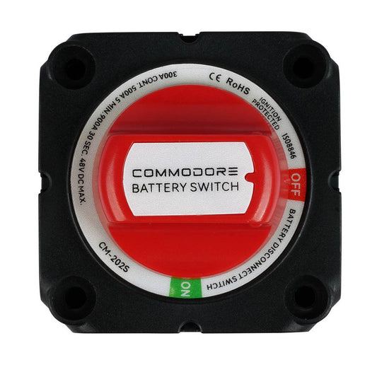 Commodore On/Off Battery Disconnect Switch [CM-202S] - Suncoast Marine & Auto Supply 