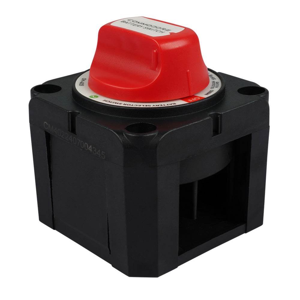Commodore 4-Position Compact Dual Battery Selector Switch [CM-402S] - Suncoast Marine & Auto Supply 