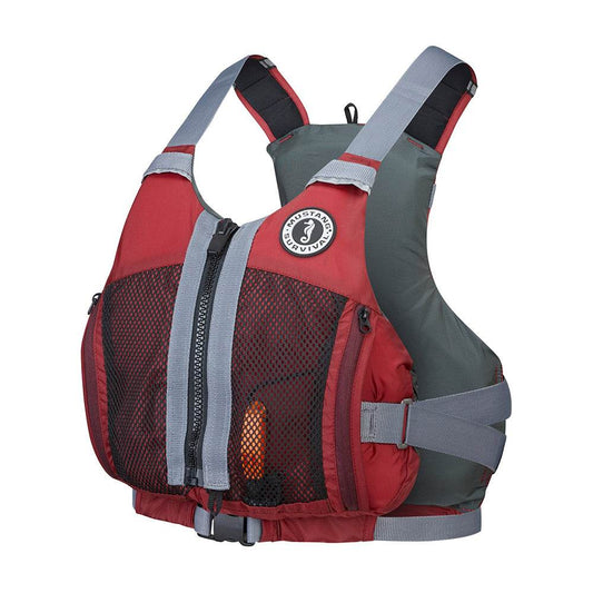 Mustang Women's Destiny Foam Vest - L/XL - Merlot [MV705002-860-L/XL] - Suncoast Marine & Auto Supply 