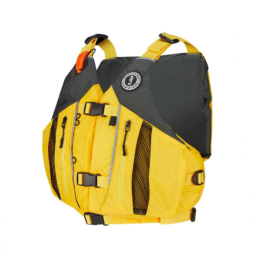 Mustang Solaris Foam Life Vest - M/L - Yellow/Grey [MV807002-222-M/L] - Suncoast Marine & Auto Supply 
