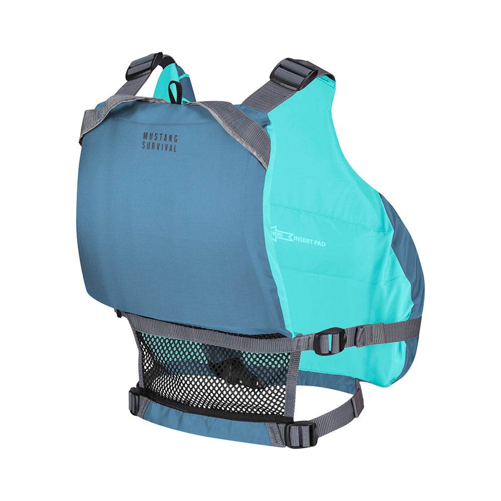 Mustang Women's Moxie Foam Life Vest - XL/XXL - Slate/Aqua [MV807502-853-XL/XXL] - Suncoast Marine & Auto Supply 
