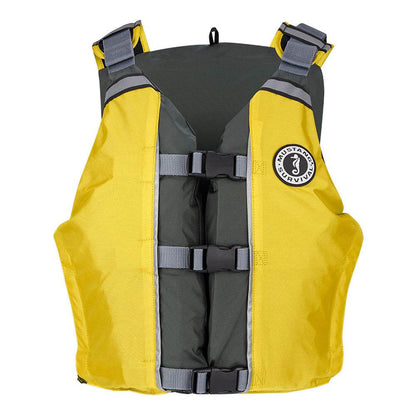 Mustang APF Foam Vest - Universal - Yellow/Grey [MV411102-222-0] - Suncoast Marine & Auto Supply 