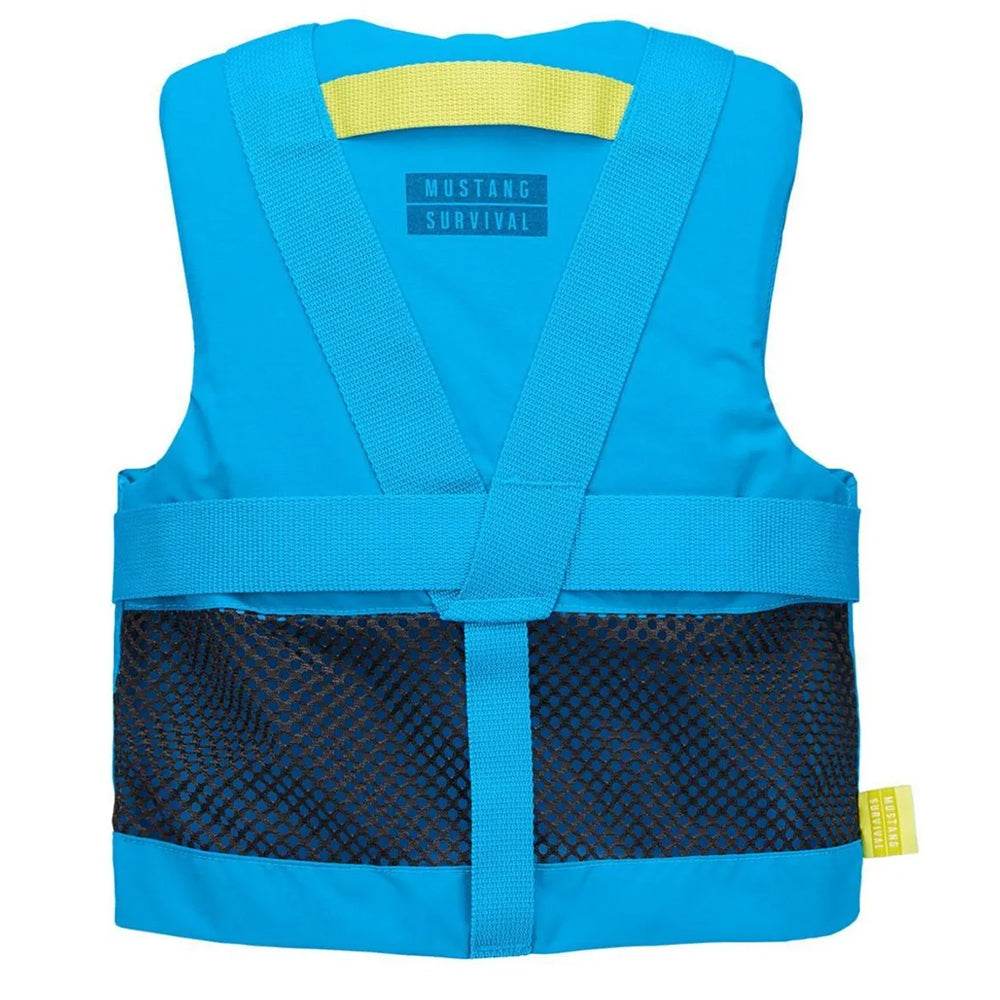 Suncoast Marine and Auto offers Mustang Youth REV Foam Life Vest - Azure Blue [MV357002-268-0]