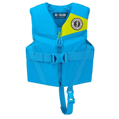 Suncoast Marine and Auto offers Mustang Child Rev Foam Life Vest - Azure Blue [MV356502-268-0]