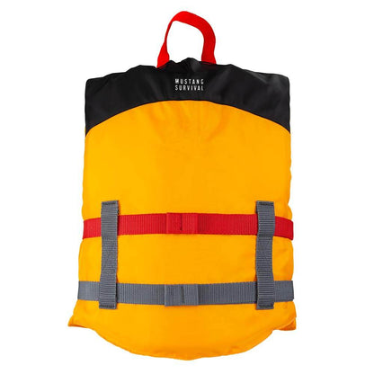 Suncoast Marine and Auto offers Mustang Youth Livery Foam Vest - Mango/Black [MV230002-203-0]