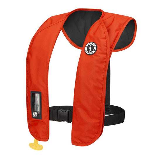 Mustang MIT 100 Inflatable PFD - Orange/Black [MD2018T1-33-0] - Suncoast Marine & Auto Supply 