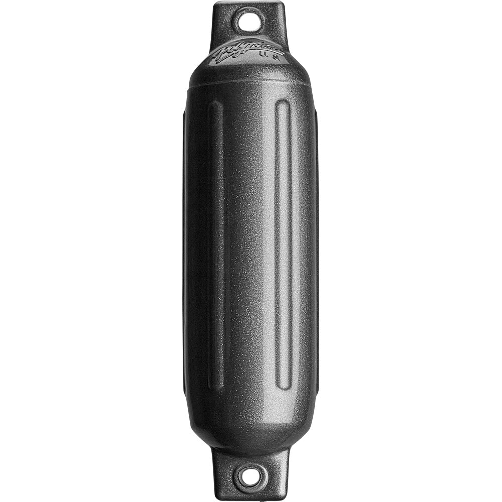 Suncoast Marine and Auto offers Polyform G-1 Twin Eye Fender 3.5" x 12.8" - Metallic Graphite [G-1 METALLIC GRAPHITE]