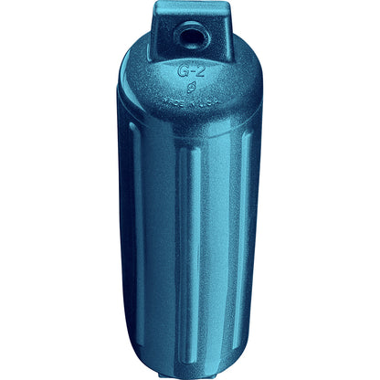 Suncoast Marine and Auto offers Polyform G-2 Twin Eye Fender 4.5" x 15.5" - Metallic Blue [G-2 METALLIC BLUE]