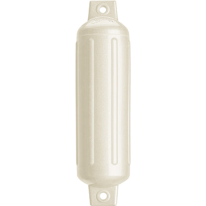 Suncoast Marine and Auto offers Polyform G-2 Twin Eye Fender 4.5" x 15.5" - Metallic White [G-2 METALLIC WHITE]
