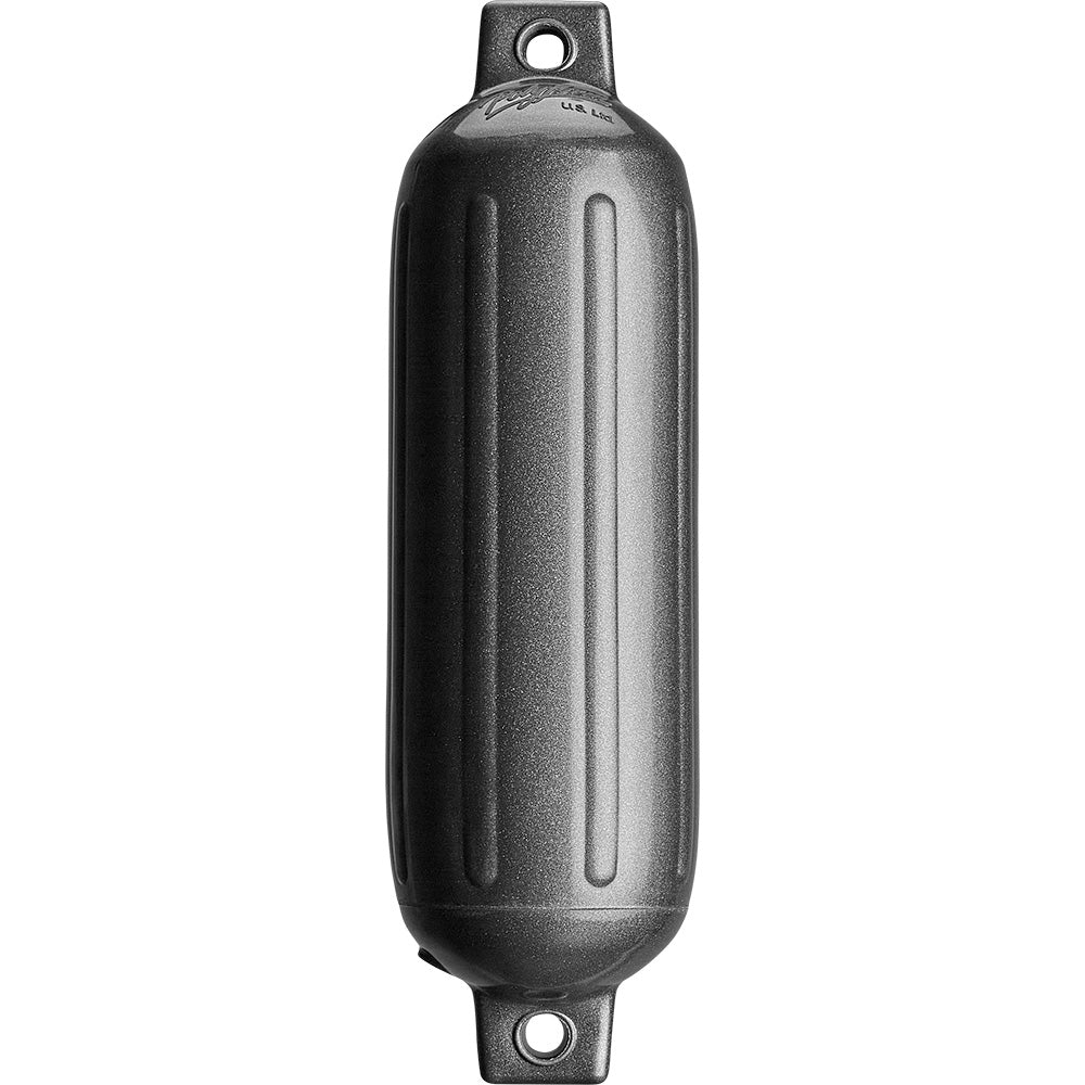 Suncoast Marine and Auto offers Polyform G-3 Twin Eye Fender 5.5" x 19" - Metallic Graphite [G-3 METALLIC GRAPHITE]