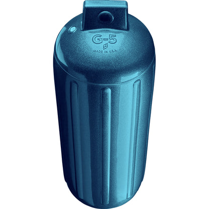 Suncoast Marine and Auto offers Polyform G-5 Twin Eye Fender 8.8" x 26.8" - Metallic Blue [G-5 METALLIC BLUE]