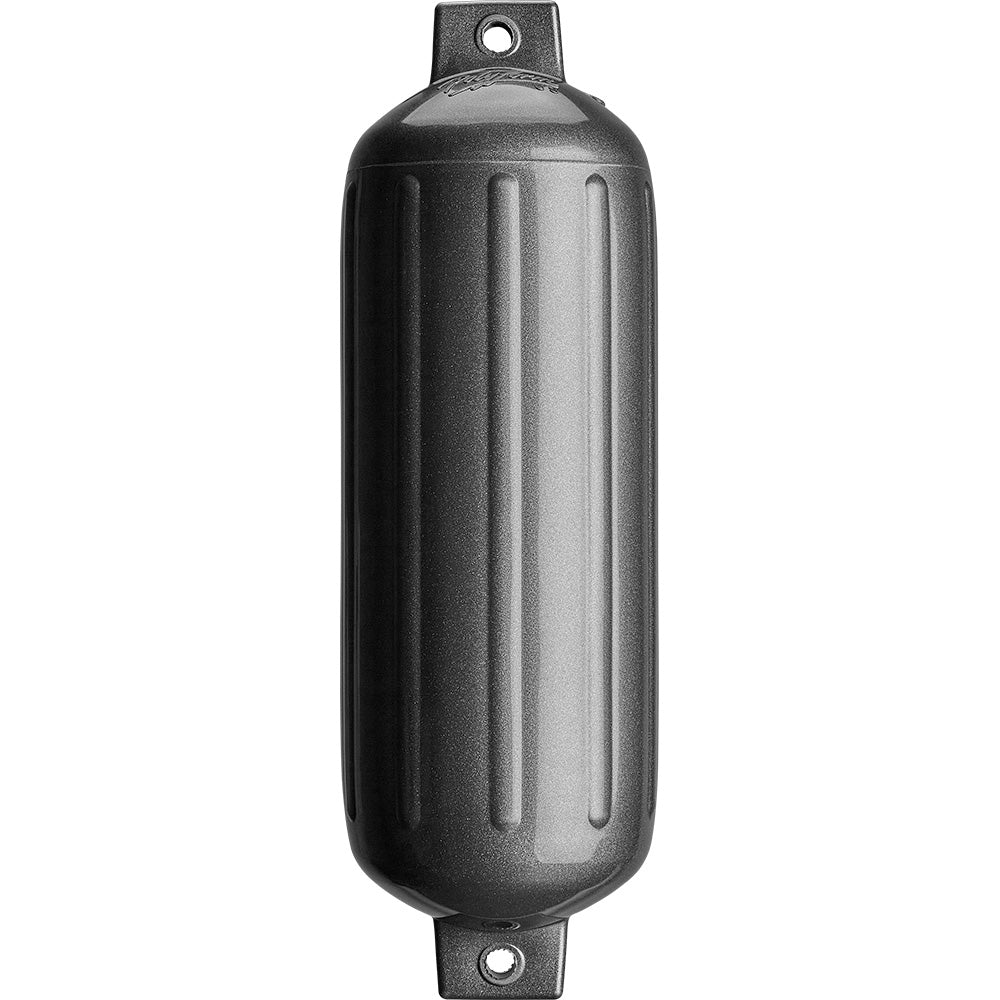 Suncoast Marine and Auto offers Polyform G-5 Twin Eye Fender 8.8" x 26.8" - Metallic Graphite [G-5 METALLIC GRAPHITE]