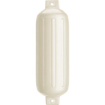 Suncoast Marine and Auto offers Polyform G-5 Twin Eye Fender 8.8" x 26.8" - Metallic White [G-5 METALLIC WHITE]