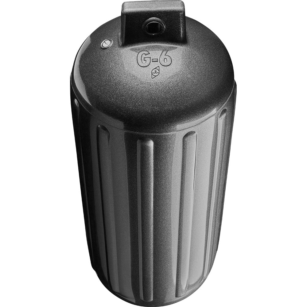 Suncoast Marine and Auto offers Polyform G-6 Twin Eye Fender 11" x 30" - Metallic Graphite [G-6 METALLIC GRAPHITE]