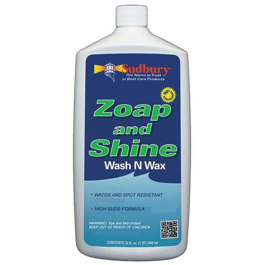 Suncoast Marine and Auto offers Sudbury Zoap Shine - Quart [809Q]